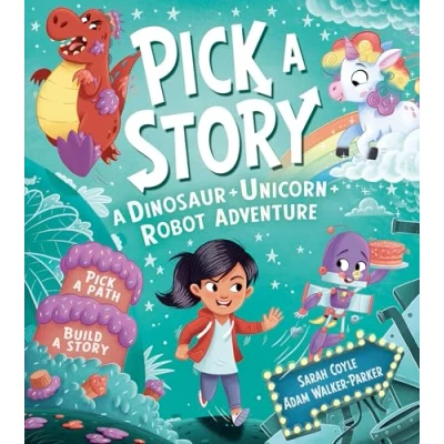 Afbeelding van Pick A Story Story: Dinosaur Unicorn Robot Adventure