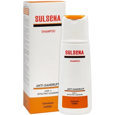 Afbeelding van SULSENA ANTI ROOS Shampoo RUSTGEVENDE KALMERENDE DIEP REINIGENDE EFFECTIEVE DANDRUFF met Selenium Sulfide voor ELK Haartype MAN en VROUW 150 ML
