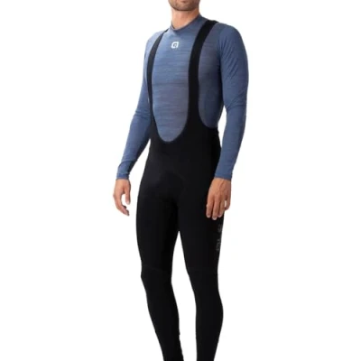 Afbeelding van ALE BIBTIGHTS SOLID WINTER BLACK Zwart XS