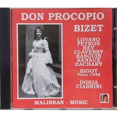 Afbeelding van Don Procopio: Opéra Bouffe de Georges Bizet