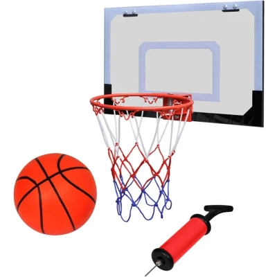 Afbeelding van Mini Basketbalset Met Bal En Pomp