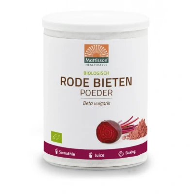 Afbeelding van Mattisson Biologische Rode Bieten poeder 125 g