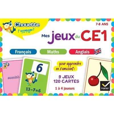 Image de Chouette Mes jeux du CE1 en français, maths, anglais