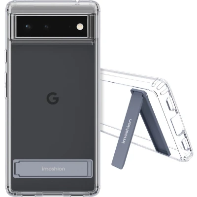 Afbeelding van iMoshion Hoesje Geschikt voor Google Pixel 6a Stand Backcover Transparant