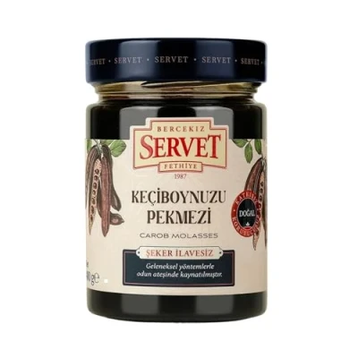 Afbeelding van Suikervrije johannesbroodsiroop, 400 g, natuurlijke suiker zonder toegevoegde suiker, ideaal voor een gezonde voeding