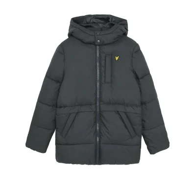 Afbeelding van Lyle &amp; Scott Quilted COAT Wintermantel voor kinderen, Maat: 128/134, Dark navy