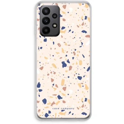 Afbeelding van Case Company® hoesje geschikt voor Samsung Galaxy A23 Terrazzo N23 Soft Cover Telefoonhoesje Bescherming aan alle Kanten en Schermrand