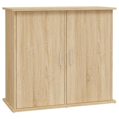 Afbeelding van Aquariumstandaard 81x36x73 cm bewerkt hout sonoma eikenkleurig