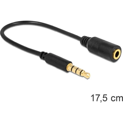 Afbeelding van DeLOCK 5 pins stereo 4,4 mm male jack naar 4