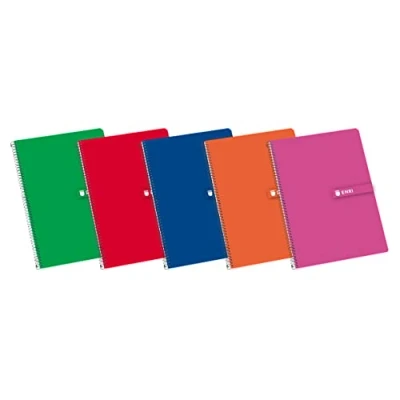 Afbeelding van Schrift ENRI Multicolour Din A4 80 Lakens (5 Stuks)