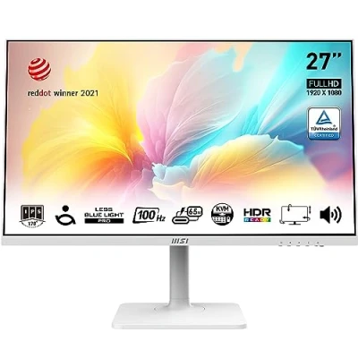 Afbeelding van MSI Monitor Modern MD272XPW 27&quot; 100 Hz Full HD Wit