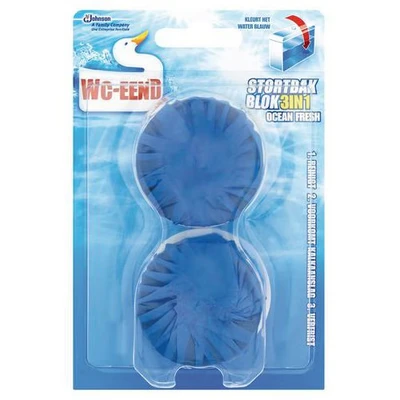 Afbeelding van WC Eend Stortbakblok Blauw 2x 50 gram