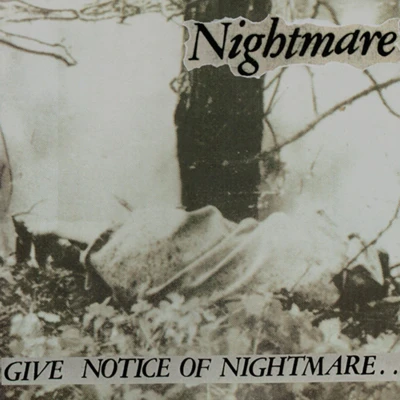 Afbeelding van Nightmare Give Notice Of Nightmare.. (LP)