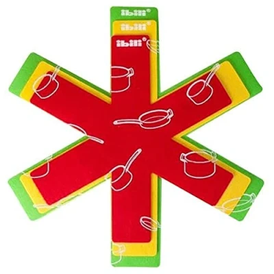 Afbeelding van Kitchen Basics Panbeschermer Set Van 3 Multicolor