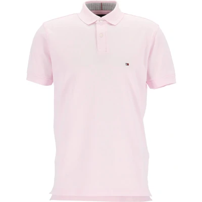 Afbeelding van Tommy Hilfiger Regular Poloshirt, Heren, Maat: XL, Light pink