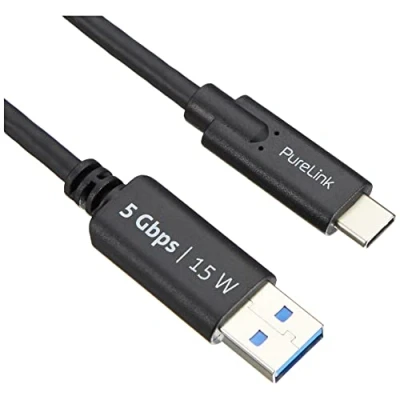 Afbeelding van PureLink IS2611 010 USB kabel 1 m 3.2 Gen 2 (3.1 2) C A Zwart