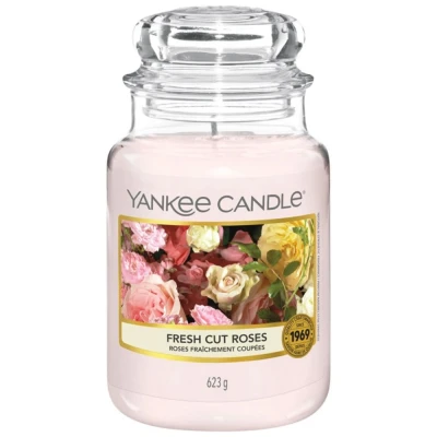 Afbeelding van Yankee Candle Fresh Cut Roses 623 gr