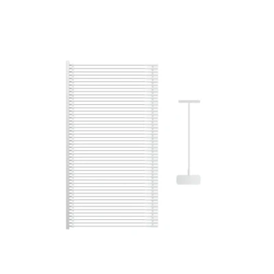 Afbeelding van 5000 stuks standaard nietdraden voor etiketteringspistool 40 mm transparante kunststof draden