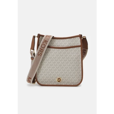Afbeelding van Michael Kors Luisa Schoudertas, Dames, Maat: One Size, Vanilla/brown