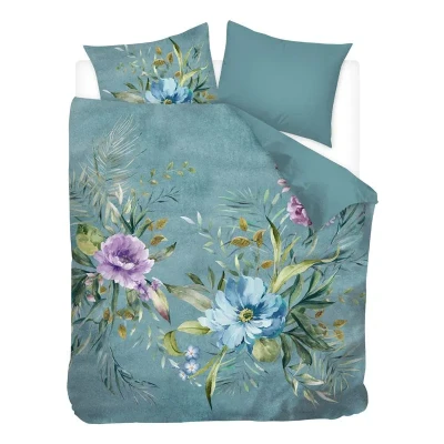 Afbeelding van Snoozing Suzette Dekbedovertrek Extra breed 260x200/220 cm Blauw