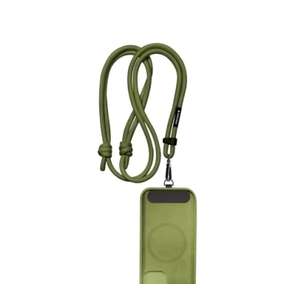 Afbeelding van Black Rock Universal Lanyard Smartphone ketting Universeel Olijf groen