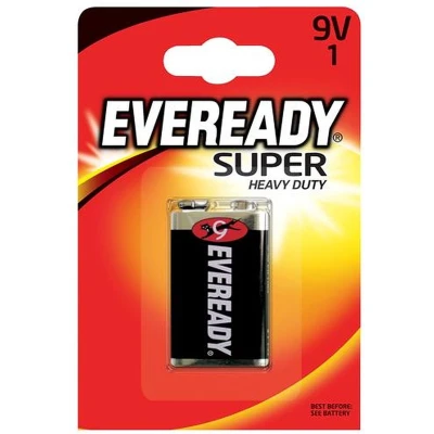 Afbeelding van Energizer Eveready Super Heavy Duty Battery 9V