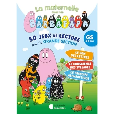 Afbeelding van 50 JEUX DE LECTURE AVEC LES BARBAPAPA GS