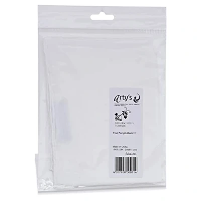 Afbeelding van PEBEO Arty&#039;S Fashion zijden sjaal, ponge 5, wit, 45 x cm