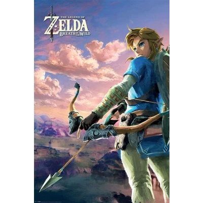 Image de Poster Zelda Breath Of The Wild Hyrule Scene