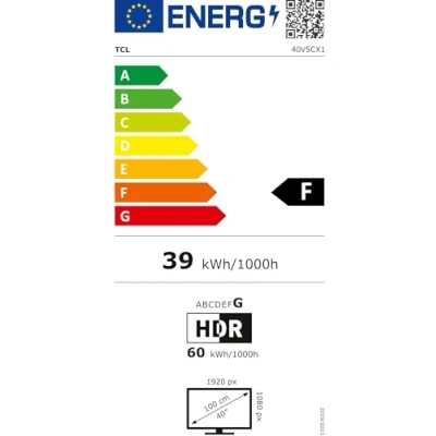 Afbeelding van TCL 40V5C 40 inch Full HD QLED 2025