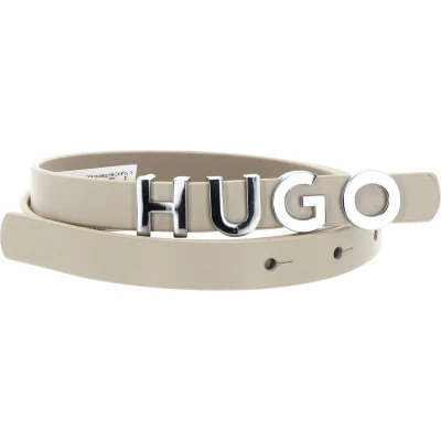 Afbeelding van HUGO ZULA Riem, Dames, Maat: 85, Open beige
