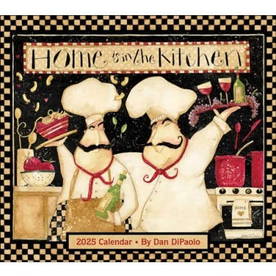 Afbeelding van Home is in the Kitchen 2025 Deluxe Wall Calendar