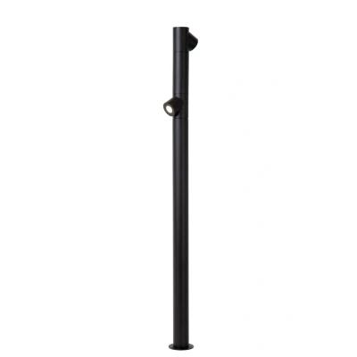Afbeelding van Lucide IBAMBA Sokkellamp LED 2x6W 3000K IP65 Zwart