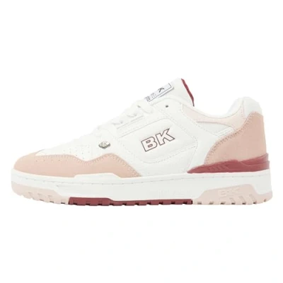 Afbeelding van British Knights Vendon Sneakers laag, Dames, Maat: 36, White lt pink burgundy Kunststof