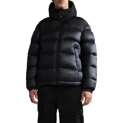 Afbeelding van Napapijri Hornelen Unisex Winterjas, Heren, Maat: Large, Black