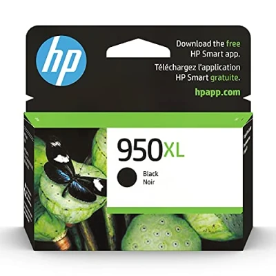 Afbeelding van HP 950XL inktcartridge zwart met hoog rendement Works OfficeJet Pro 251dw, 276dw, 8100, 8600 Series CN045AN