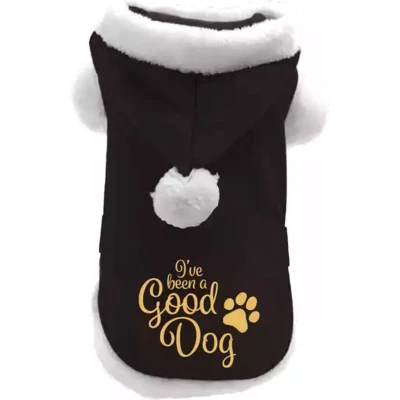 Afbeelding van Plenty Gifts Kerst Hondenjas I&#039;ve Been A Good Dog Zwart LARGE (35 CM)