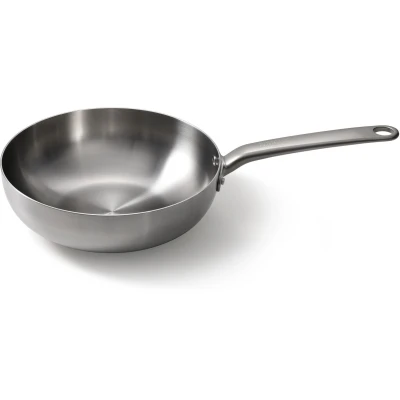Afbeelding van Skottsberg Wok Stainless Steel 28 cm Roestvrijstaal