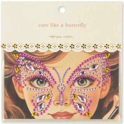 Afbeelding van Konges sløjd gezichtstickers butterfly