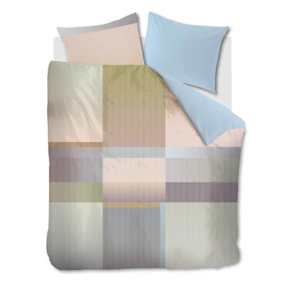 Afbeelding van Kardol Synergy dekbedovertrek Lits Jumeaux 240x200/220 Pastel