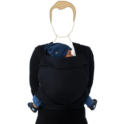 Afbeelding van Babylonia draagdoek BB TAI Black beans