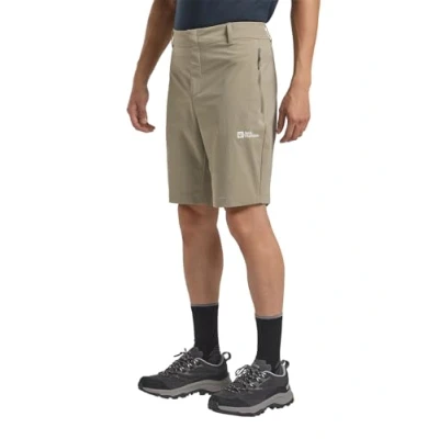 Afbeelding van Jack Wolfskin Hikeout Outdoorshorts, Heren, Maat: 52, Stone