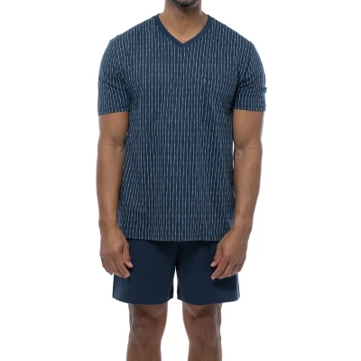 Afbeelding van Ammann SET Pyjama, Heren, Maat: 52, Dunkelblau