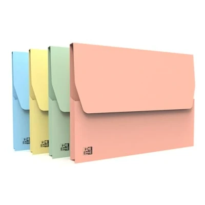 Afbeelding van Hamelin 48687 snelhechter, 240 x 232 mm, g, A4 documenten, 30 pastelkleuren, 50 stuks