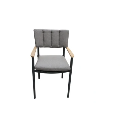 Afbeelding van Sens Line Alicante Eetkamerstoelen Set van 4 56,5x59,5x87 Aluminium