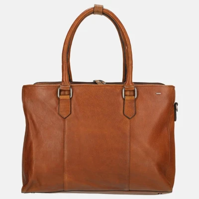 Afbeelding van Berba Lucca 335 779 Leren dames werktas 16