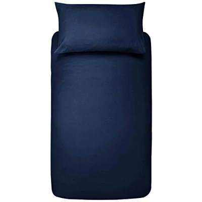 Afbeelding van Amazon Basics Microvezel beddengoed 135x200 / 50x80x1 navy blue