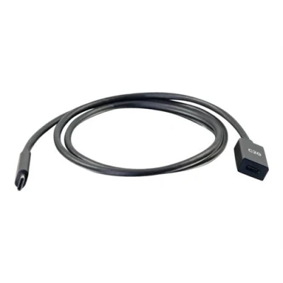 Afbeelding van C2G 3ft USB C naar 3.1 (Gen 2) verlengkabel van mannelijk vrouwelijk (10 Gbps)