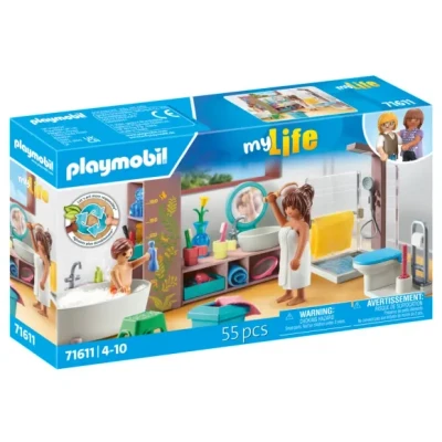 Afbeelding van PLAYMOBIL My Life Badkamer 71611