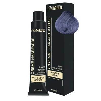 Afbeelding van Femmas (Blauw) Haarverf Metallic 100ml